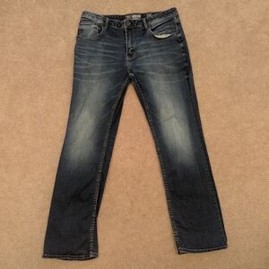 BKE Denim Men's Derek Relaxed Fit Jeans 34R